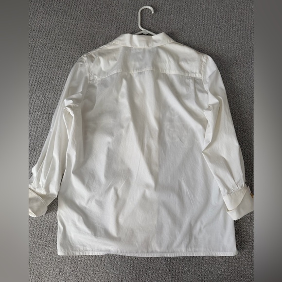 Escada Vintage Embroidered Blouse with Gold Buttons - Picture 9 of 9